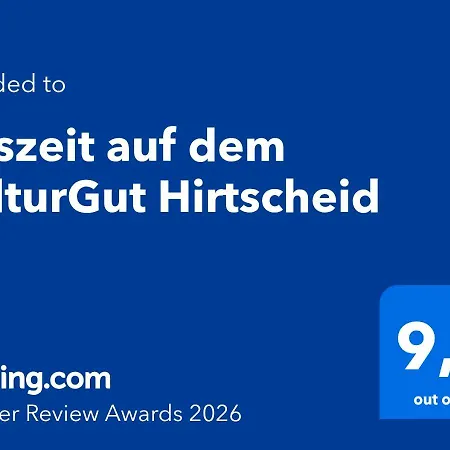 Apartment Auszeit Auf Dem Kulturgut Hirtscheid *